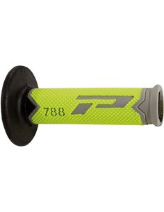 Punys Triple Density Offroad 788 Closed End Gray / Fluo Yellow / Black PRO GRIP PA078800GGFN
