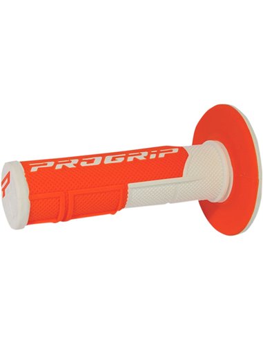 Grips Double Density Offroad 801 Closed End White/Fluo Orange PRO GRIP PA080100BIAF