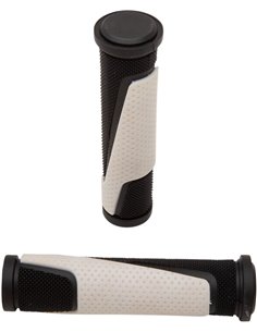 Puños 807 Atv/Mtb Double Density Open End Black/White PRO GRIP PA080722NEBI