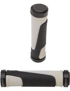 Puños 997 Atv/Mtb Lock On Double Density Open End White/Black PRO GRIP PA099722BI02