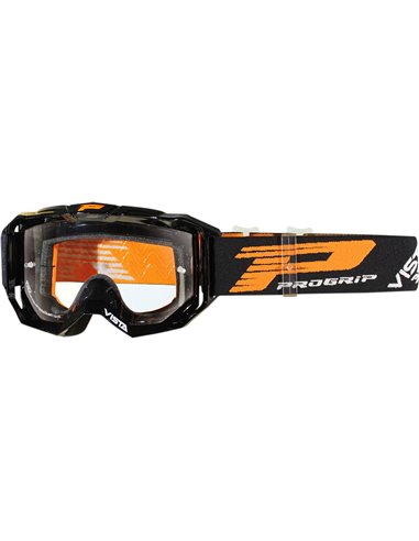 Gafas de motocross Vista Mx America Light Sensitive 3303 Transparente/Black PRO GRIP PZ3303NE