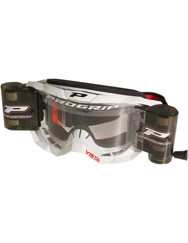 Goggles Vista Mx America With Roll Off 3303 White PRO GRIP 3303ROBI