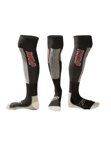 Socks Overknee Black/Gray Small/Medium PRO GRIP PA9996SM16