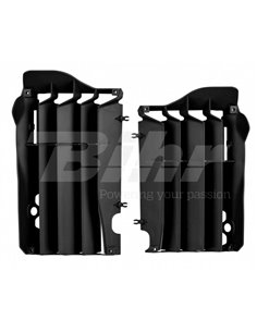 Honda CRF250R - Grelhas de Radiador Pretas - Modelos 2010-13 Polisport 8456300003