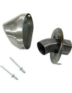 Cone da extremidade de substituição para FMF Powercore 2 1.125 "silenciador 020462