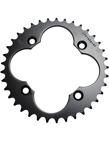 Couronne JTR1350.37 37 dents 520 PITCH NATURAL C49 HIGH CARBON STEEL