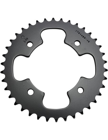 Rear sprocket JTR1480.38 38 teeth 520 PITCH NATURAL C49 HIGH CARBON STEEL