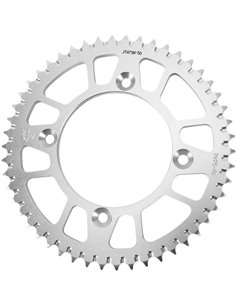 Cremalheira JTA798.50 LEVE 50 dentes 428 PITCH NATURAL 7075-T6 LIGA DE ALUMÍNIO