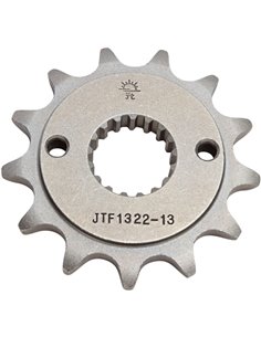 Front drive sprocket JTF1322.13 13 teeth 520 PITCH NATURAL STEEL