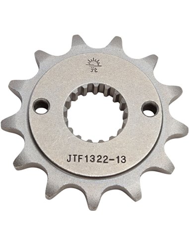Front drive sprocket JTF1322.13 13 teeth 520 PITCH NATURAL STEEL