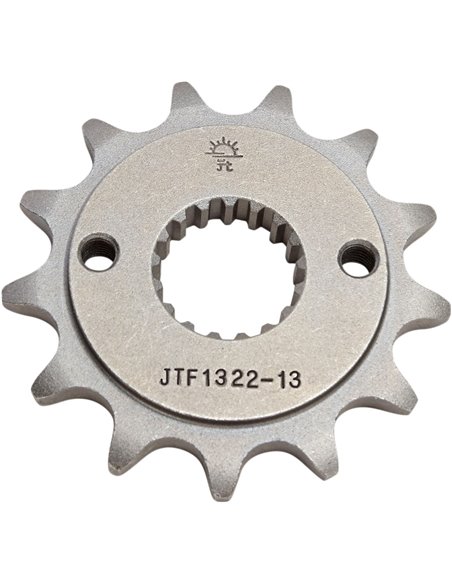 Front drive sprocket JTF1322.13 13 teeth 520 PITCH NATURAL STEEL
