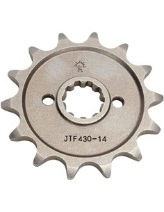 Front drive sprocket JTF430.14 14 teeth 520 PITCH NATURAL STEEL