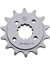 Front drive sprocket JTF1309.14 14 teeth 520 PITCH NATURAL STEEL