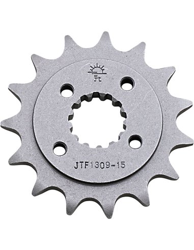 Front drive sprocket JTF1309.15 15 teeth 520 PITCH NATURAL STEEL