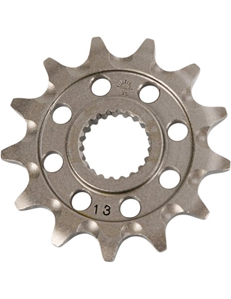 Front drive sprocket JTF1323.13SC SELF CLEANING 13 teeth 520 PITCH NATURAL STEEL