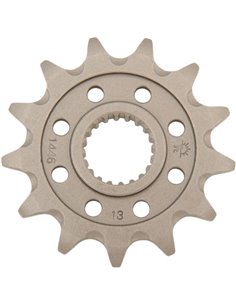 Front drive sprocket JTF1446.13SC SELF CLEANING 13 teeth 520 PITCH NATURAL STEEL