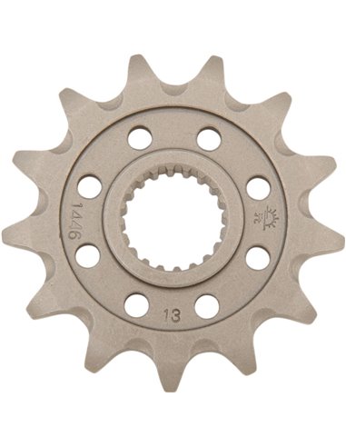 Front drive sprocket JTF1446.13SC SELF CLEANING 13 teeth 520 PITCH NATURAL STEEL