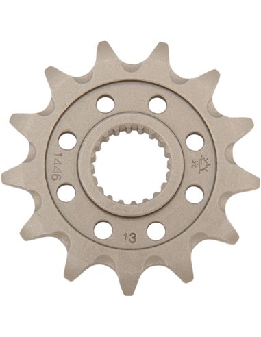 Front drive sprocket JTF1446.13SC SELF CLEANING 13 teeth 520 PITCH NATURAL STEEL