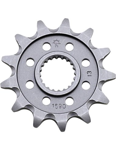 Front drive sprocket JTF1590.13SC SELF CLEANING 13 teeth 520 PITCH NATURAL STEEL