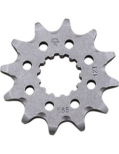Front drive sprocket JTF565.12SC SELF CLEANING 12 teeth 520 PITCH NATURAL STEEL