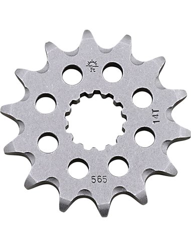 Front drive sprocket JTF565.14SC SELF CLEANING 14 teeth 520 PITCH NATURAL STEEL