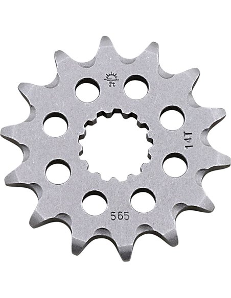 Front drive sprocket JTF565.14SC SELF CLEANING 14 teeth 520 PITCH NATURAL STEEL
