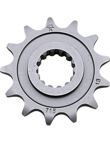 Front drive sprocket JTF715.13 13 teeth 520 PITCH NATURAL STEEL