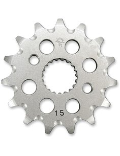 Front drive sprocket JTF1310.15SC SELF CLEANING 15 teeth 420 PITCH NATURAL STEEL