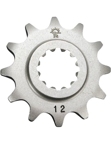 Front drive sprocket JTF1906.12 12 teeth 420 PITCH NATURAL STEEL