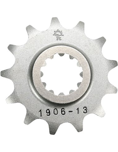 Front drive sprocket JTF1906.13 13 teeth 420 PITCH NATURAL STEEL