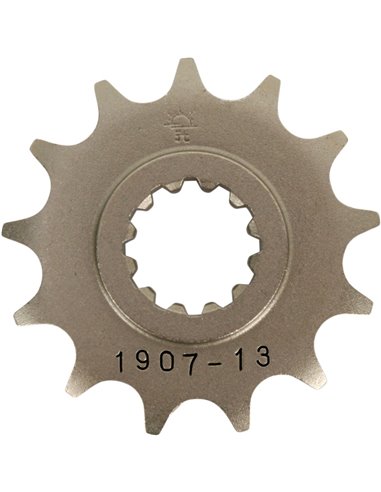 Front drive sprocket JTF1907.13 13 teeth 428 PITCH NATURAL STEEL