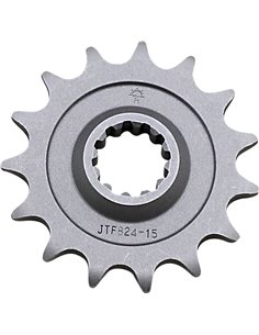 Front drive sprocket JTF824.15 15 teeth 520 PITCH NATURAL STEEL