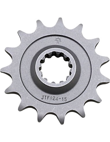 Front drive sprocket JTF824.15 15 teeth 520 PITCH NATURAL STEEL