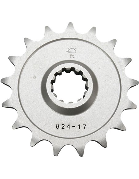 Piñón d'atac JTF824.17 17 dents 520 PITCH NATURAL STEEL
