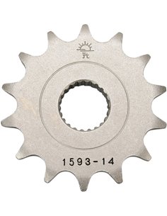 Front drive sprocket JTF1593.14 14 teeth 520 PITCH NATURAL CHROMOLY STEEL ALLOY
