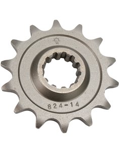 Pignon JTF824.16 16 dents 520 PAS ALLIAGE D'ACIER CHROMOLY NATUREL