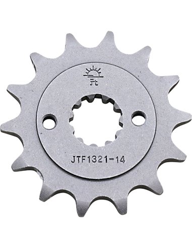 Front drive sprocket JTF1321.14 14 teeth 520 PITCH NATURAL STEEL