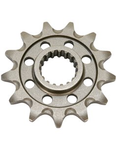 Piñón de ataque JTF1443.13SC SELF CLEANING 13 dientes 520 PITCH NATURAL CHROMOLY STEEL