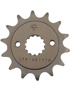 Front drive sprocket JTF1401.14 14 teeth 520 PITCH NATURAL STEEL