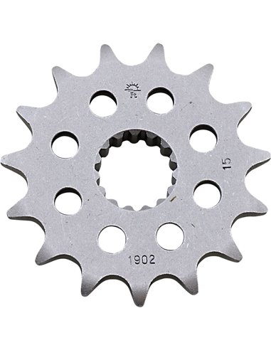 Front drive sprocket JTF1902.15 15 teeth 520 PITCH NATURAL STEEL