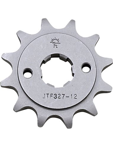 Front drive sprocket JTF327.12 12 teeth 520 PITCH NATURAL STEEL