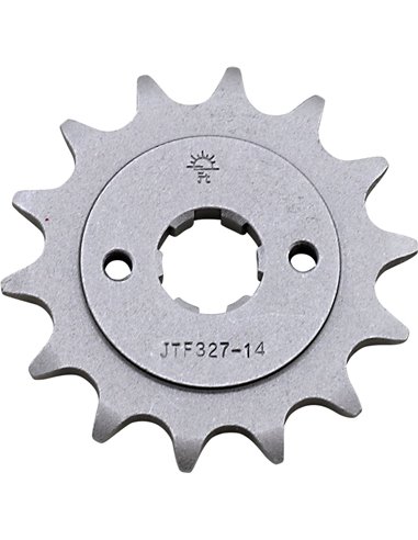 Front drive sprocket JTF327.14 14 teeth 520 PITCH NATURAL STEEL