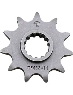 Piñón de ataque JTF432.11 11 dientes 520 PITCH NATURAL STEEL