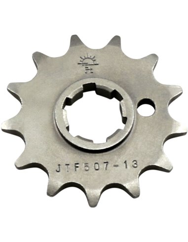 Front drive sprocket JTF507.13 13 teeth 520 PITCH NATURAL STEEL