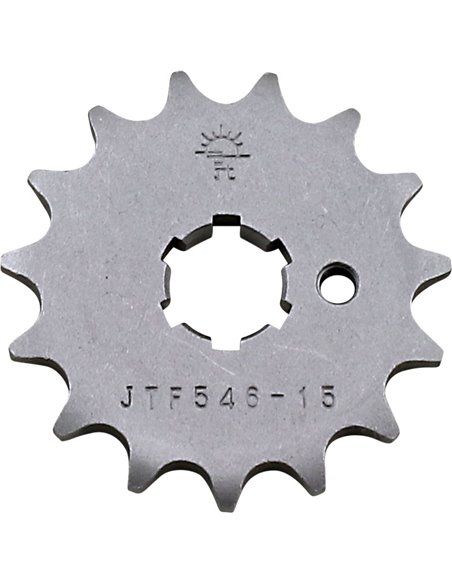 Front drive sprocket JTF546.15 15 teeth 420 PITCH NATURAL STEEL