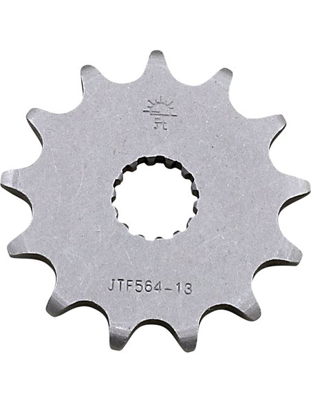 Front drive sprocket JTF564.13 13 teeth 520 PITCH NATURAL STEEL