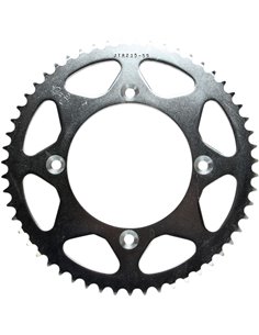 Rear sprocket JTR215.55 55 teeth 420 PITCH NATURAL STEEL