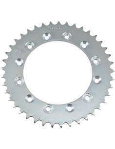 Rear sprocket JTR245 / 2.41 41 teeth 520 PITCH NATURAL C49 HIGH CARBON STEEL