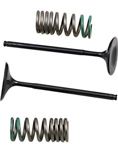 Válvula de admissão de aço ProX 28.SIS1340-2 e kit de mola