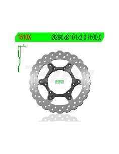 Disque de frein NG 1510X 259,5 x 101 x 3,0